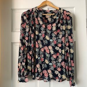 Zadig & Voltaire floral blouse!